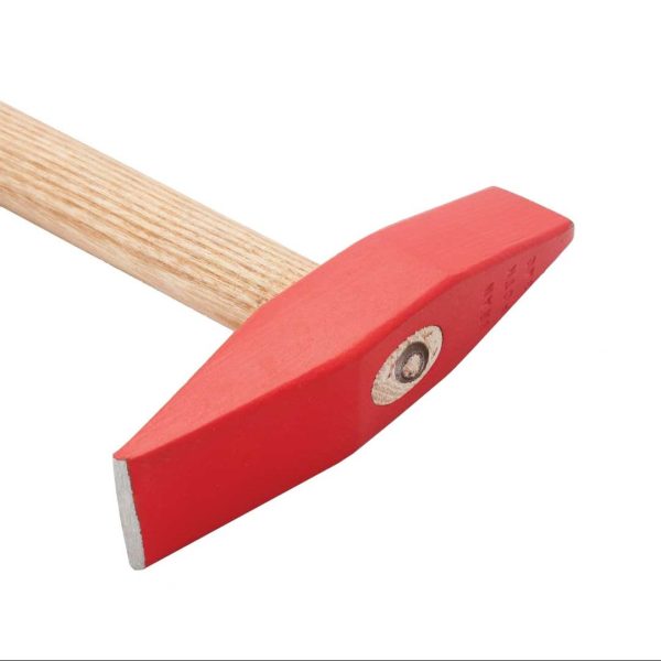 چکش پوسته زدا 340 گرمی ایران پتک دسته چوبی 30 سانتی متری - Image 2