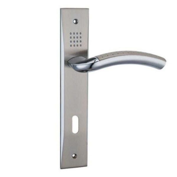 مجموعه کامل دستگیره و قفل در چوبی کلیدی مخصوص اتاق خواب - Image 4