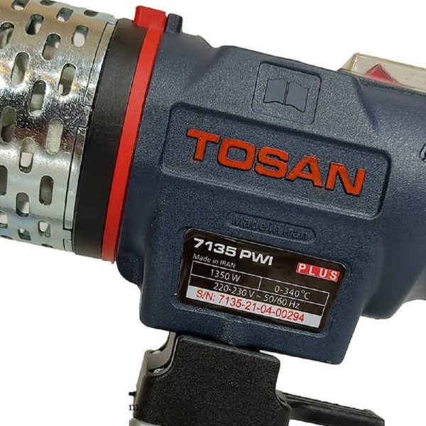 اتو لوله کشی توسن 1350 وات مدل 7135 (12 ماه گارانتی) - Image 3