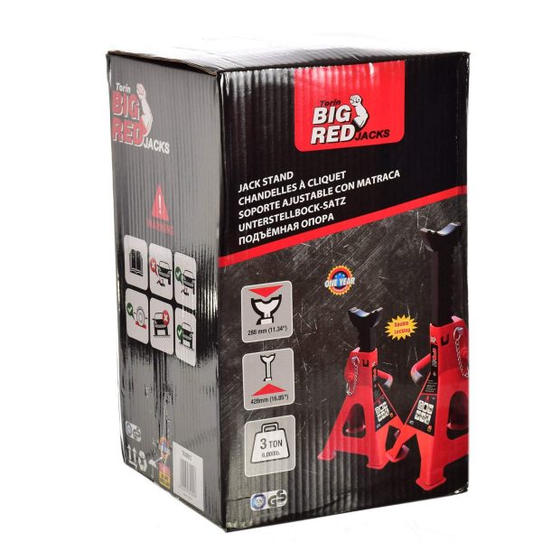 جک خرک 3 تن بیگ رد مدل T43001C تحت لیسانس آمریکا BiG RED (پس کرایه) - Image 4