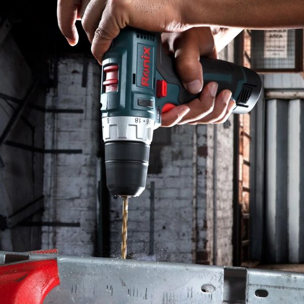 دریل پیچ گوشتی شارژی 12 ولت رونیکس مدل 8612 (12 ماه گارانتی) - Image 10