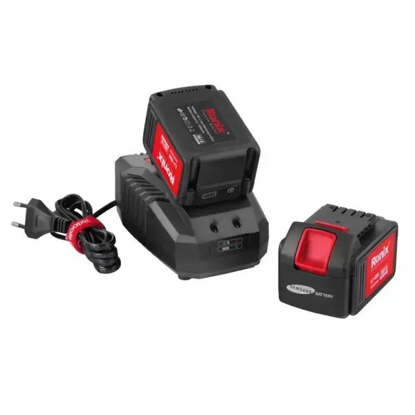 دریل چکشی شارژی 18 ولت رونیکس مدل 8618 (12 ماه گارانتی) - Image 3