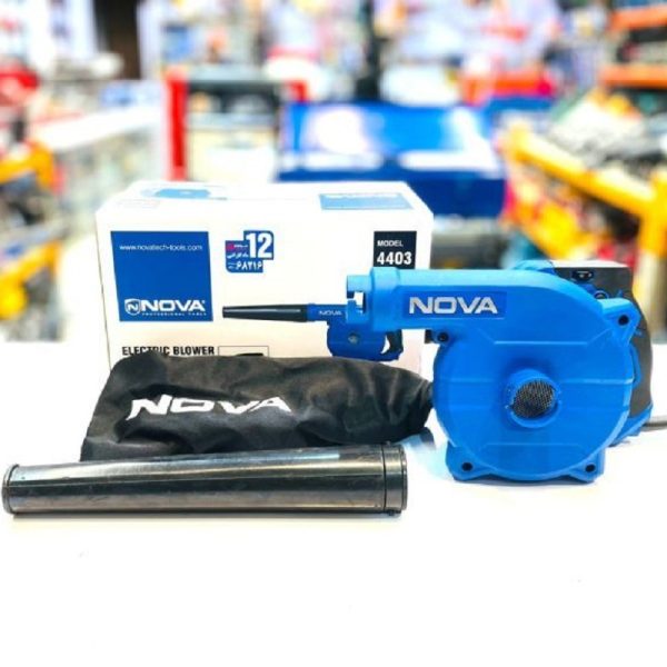 بلوور (دمنده مکنده) صنعتی دیمردار 600 وات نووا مدل 4403 (12 ماه گارانتی) - Image 5