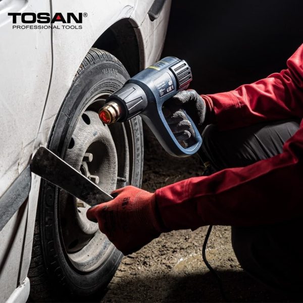 سشوار صنعتی 2000 وات دیمردار توسن مدل 9008HG (12 ماه گارانتی) - Image 5