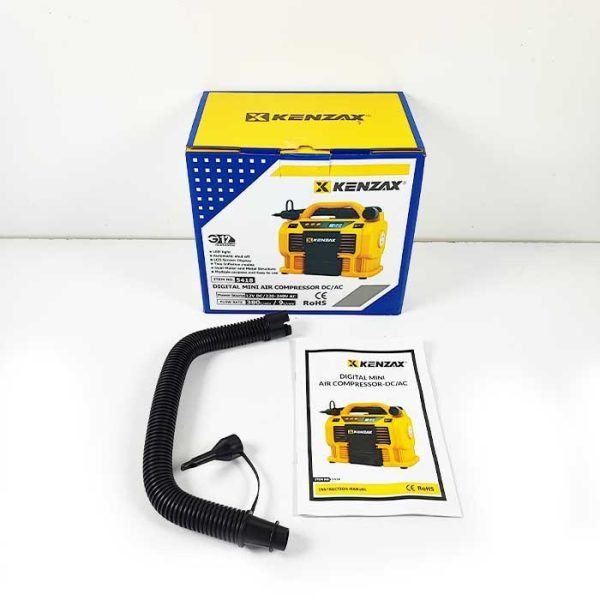 کمپرسور باد فندکی و برق شهری دیجیتال سه کاره کنزاکس مدل 5418 (12 ماه گارانتی) - Image 2