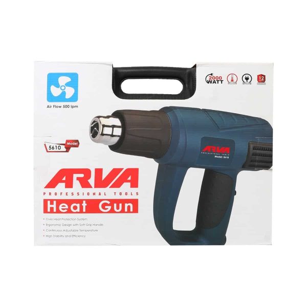 سشوار صنعتی 2000 وات دیمردار با کیف BMC آروا مدل 5610 (12 ماه گارانتی) - Image 3