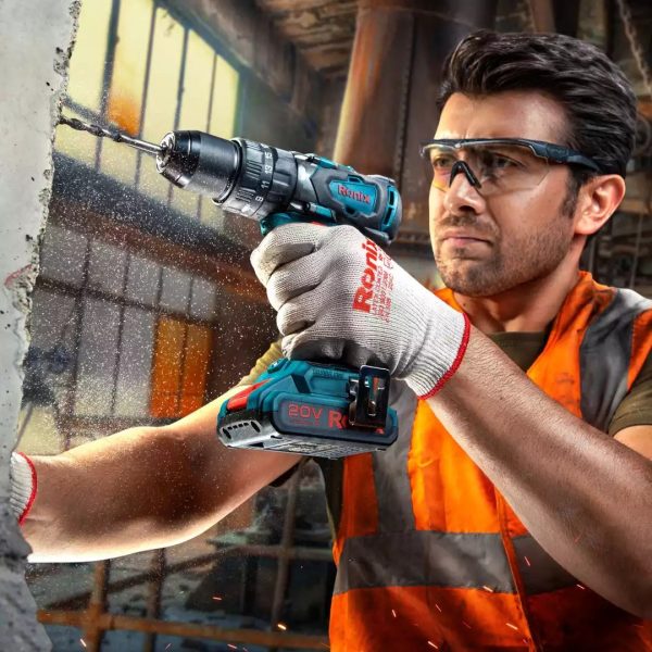 کیت دریل شارژی 20 ولت براشلس صنعتی رونیکس مدل 8905K (12 ماه گارانتی) - Image 14
