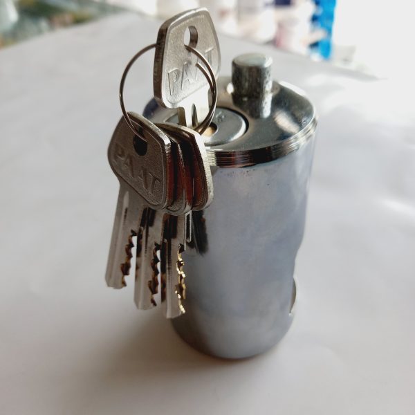 قفل استوانه ای فولادی پات سایز 95 میل با کلید دوشیاره و 3 سال ضمانت - Image 5