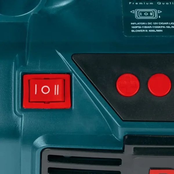 مینی کمپرسور سه کاره دیجیتال فندکی DC رونیکس مدل RH-4260 (12 ماه گارانتی) - Image 8