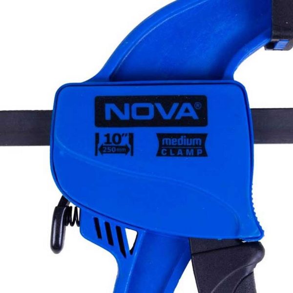 گیره پیچ دستی فشاری مدیوم نووا سایز 12 اینچ (30 سانت) فک 64 مدل 4070 - Image 7