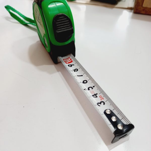 متر 3 متری مورس دارای قابلیت قفل شدن LOCK در دو رنگ سبز و نارنجی - Image 4