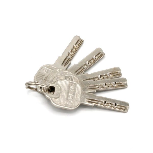 سیلندر قفل باتیس سایز 70 میلی متری 5 کلید کامپیوتری - Image 3