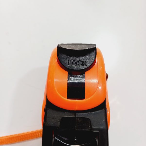 متر 3 متری مورس دارای قابلیت قفل شدن LOCK در دو رنگ سبز و نارنجی - Image 5