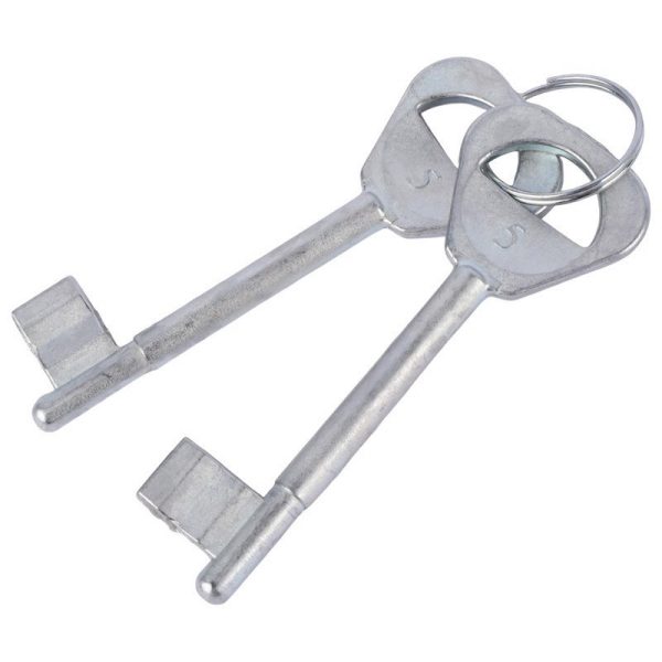 مجموعه کامل دستگیره و قفل در چوبی کلیدی مخصوص اتاق خواب - Image 13