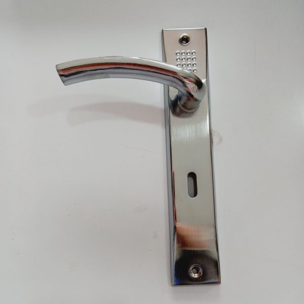 مجموعه کامل دستگیره و قفل در چوبی کلیدی مخصوص اتاق خواب - Image 7