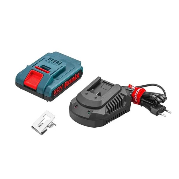 دریل چکشی شارژی براشلس 20 ولت رونیکس مدل 8900 (12 ماه گارانتی) - Image 10