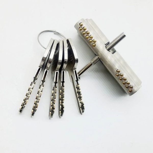 سیلندر قفل باتیس با 5 کلید دوشیاره 70 میلیمتری - Image 5