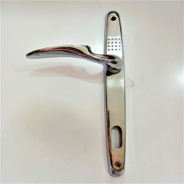 مجموعه کامل دستگیره و قفل و سیلندر قفل در آهنی سوییچی مخصوص درب آهنی - Image 3