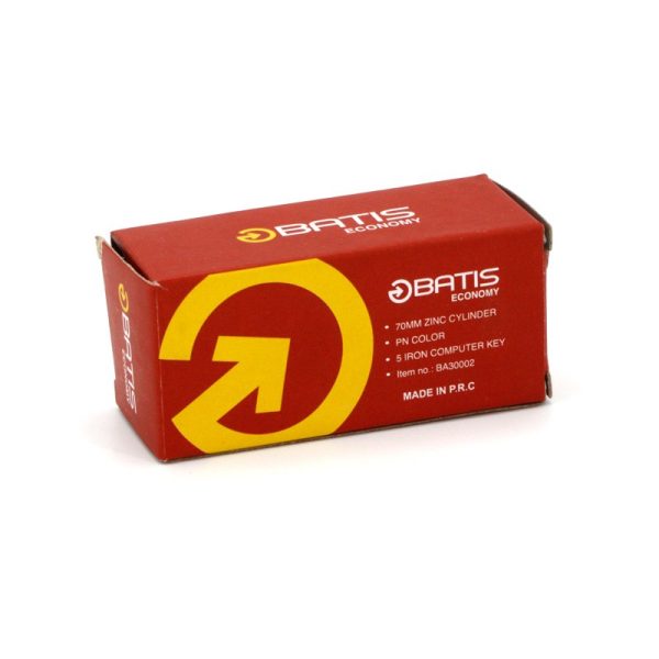 سیلندر قفل باتیس سایز 70 میلی متری 5 کلید کامپیوتری - Image 5