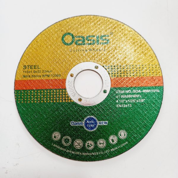 کارتن 50 عددی صفحه سنگ استیل بر مینی اوسیس 115x1 میلی متر - Image 3