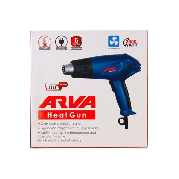 سشوار صنعتی 2000 وات  آروا مدل 5613 (6 ماه گارانتی) - Image 5