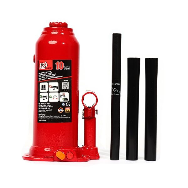 جک روغنی 10 تن بیگ رد مدل TH91004 تحت لیسانس آمریکا BIG RED (پس کرایه) - Image 3