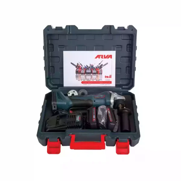 مینی فرز و اره شارژی 20 ولت آروا مدل 5881 (12 ماه گارانتی) - Image 8