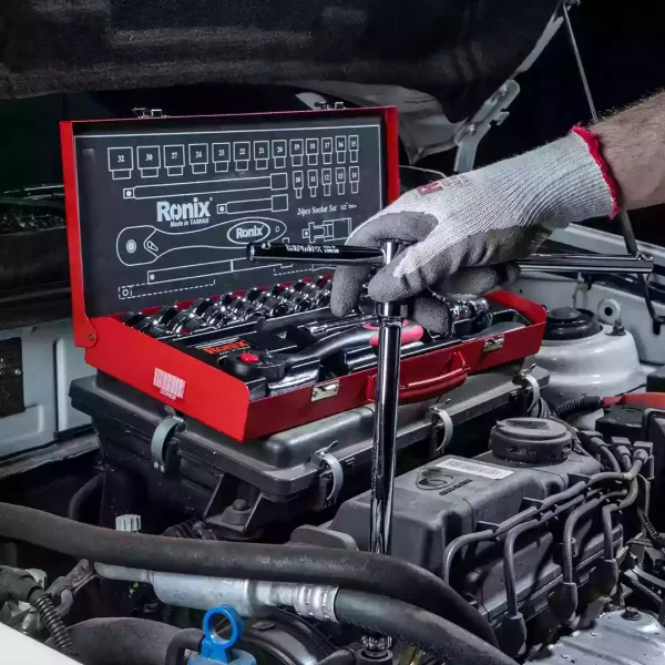 جعبه بکس 24 عددی 1/2 اینچ تایوانی رونیکس مدل RH-2624 - Image 4