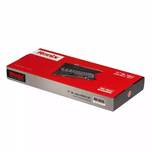 جعبه بکس 24 عددی 1/2 اینچ تایوانی رونیکس مدل RH-2624 - Image 5