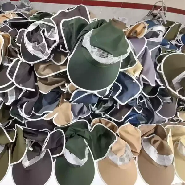 کلاه آفتاب‌گیر پشت پارچه‌ای با نقاب بلند - Image 2