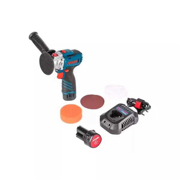 پولیش دوآل اکشن شارژي 12 ولت 2 باتري آروا مدل 5886 (12 ماه گارانتی) - Image 6