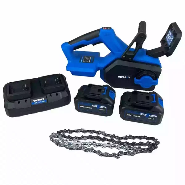 اره زنجیری شارژی تیغه ۱۶ اینچ (۴۰ سانت) ویوارکس مدل VR2016V-CS (12 ماه گارانتی) - Image 5