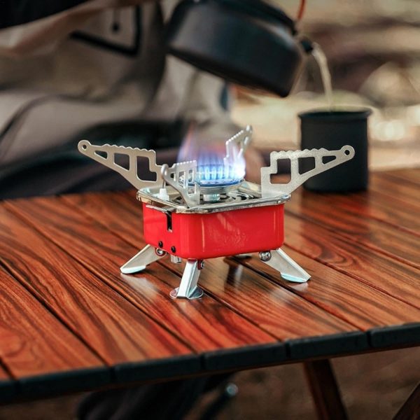 اجاق سفری اورجینال مدل ZT-202 | اجاق کمپینگ سبک با شعله قوی و فندک داخلی - Image 12