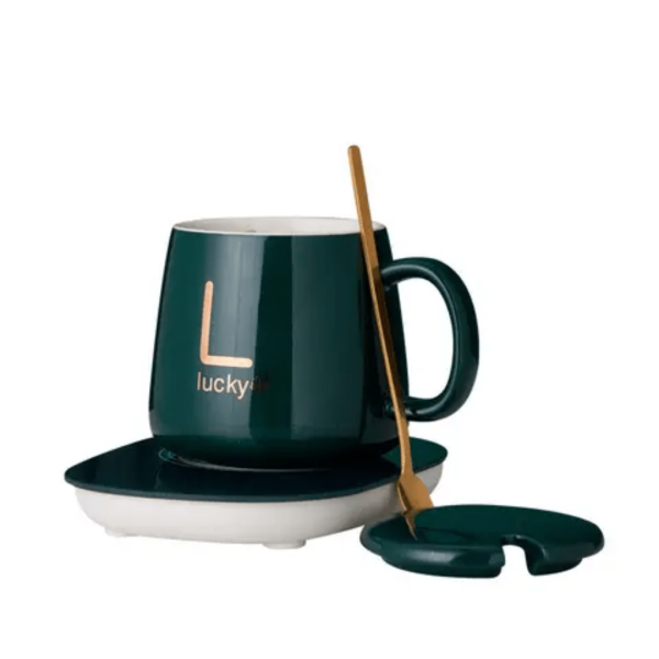 ماگ حرارتی لاکی اورجینال مدل 1314 | ماگ به همراه صفحه گرمکن برقی نوشیدنی - Image 5