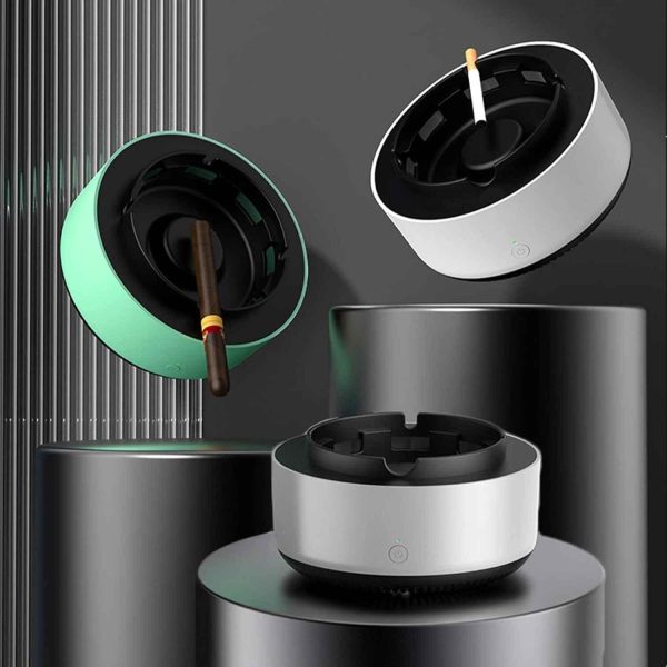 زیرسیگاری مکنده دود اورجینال | زیرسیگاری برقی بوگیر فیلتر دار مخصوص سیگار - Image 4