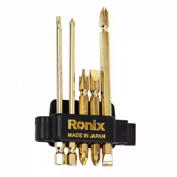 ست سری پیچ‌گوشتی 5 پارچه ژاپنی حرفه‌ای رونیکس مدل RH-5420 - Image 3