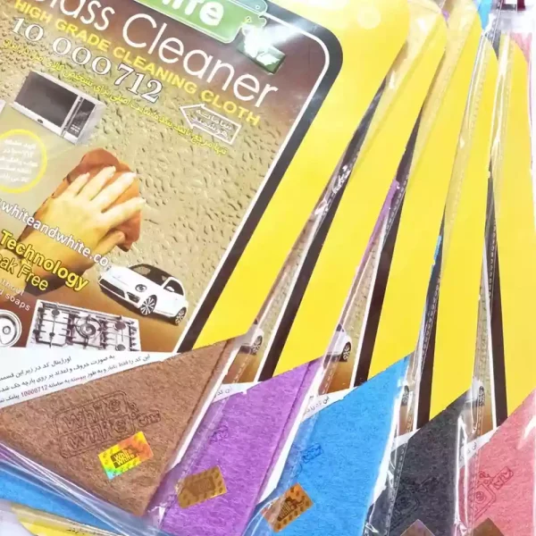 دستمال وایت اند وایت اصلی تخصصی شیشه و گردگیری - Image 3