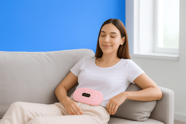 کمربند ماساژور قاعدگی بانوان اورجینال  | کمربند حرارتی تسکین درد پریود اصل - Image 5