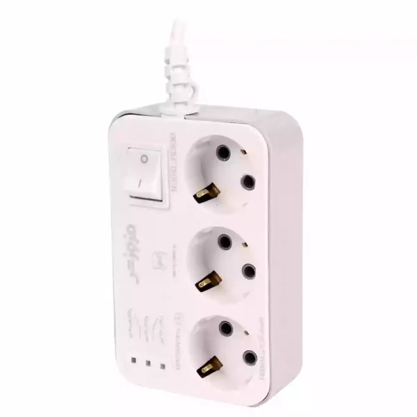 محافظ برق یخچال و فریزر 3 خانه ارت دار فروزش با کابل 1.8 متری (2 سال گارانتی) - Image 6