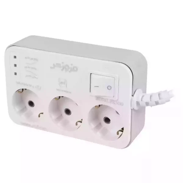 محافظ برق یخچال و فریزر 3 خانه ارت دار فروزش با کابل 1.8 متری (2 سال گارانتی) - Image 3