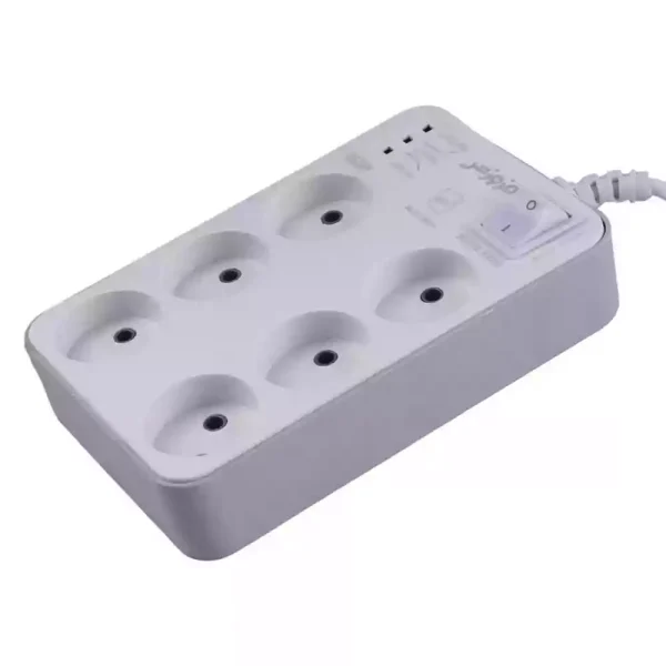 محافظ برق صوتی و تصویری 6 خانه فروزش با کابل 1.8 متری (2 سال گارانتی) - Image 3