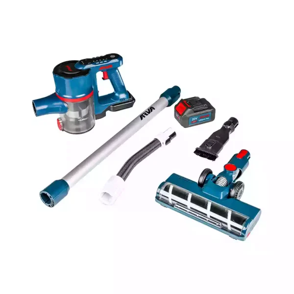 جارو شارژی براشلس دسته‌بلند ۲۰ ولت ۲۰۰ وات آروا مدل 5953 (12 ماه گارانتی) - Image 3