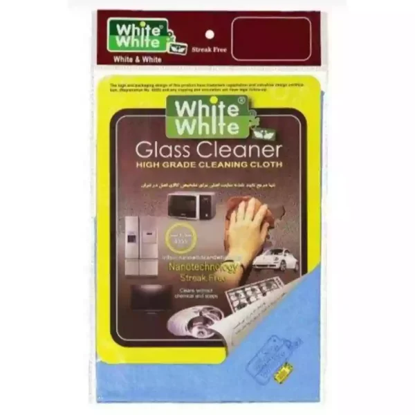 دستمال وایت اند وایت اصلی تخصصی شیشه و گردگیری - Image 4