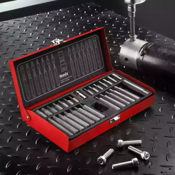 ست سری بکس و بیت ترکیبی ۳۰ پارچه تایوانی رونیکس مدل RH-2697 - Image 5