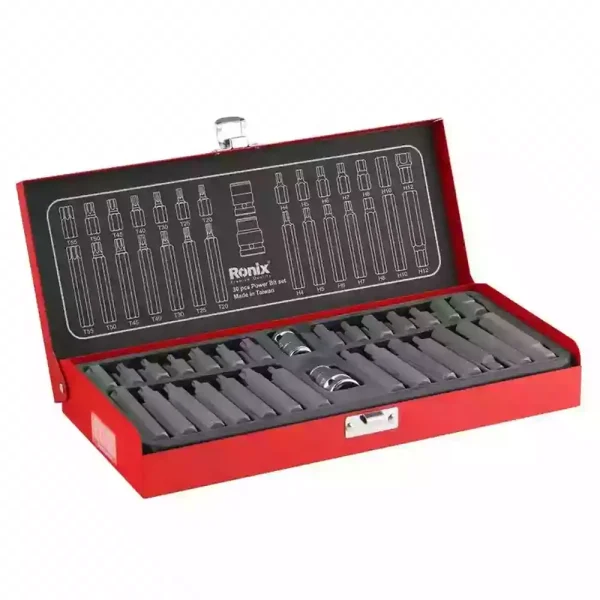 ست سری بکس و بیت ترکیبی ۳۰ پارچه تایوانی رونیکس مدل RH-2697 - Image 2