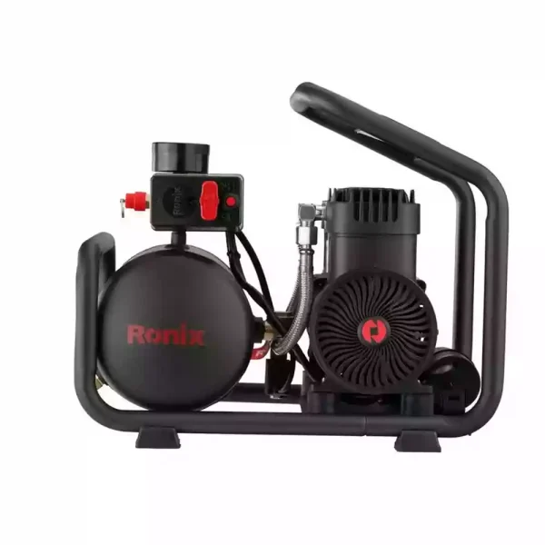 کمپرسور باد سایلنت 6 لیتری 1100 وات 2 سیلندر رونیکس مدل RC-0613 (12 ماه گارانتی)(پس کرایه) - Image 5