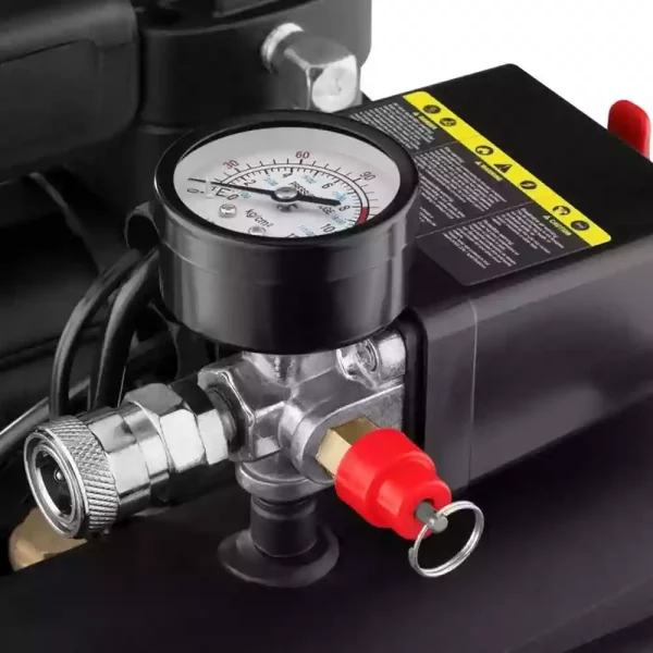 کمپرسور باد سایلنت 6 لیتری 1100 وات 2 سیلندر رونیکس مدل RC-0613 (12 ماه گارانتی)(پس کرایه) - Image 2