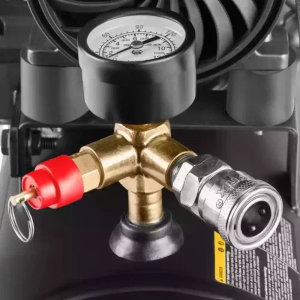 کمپرسور باد سایلنت ۶ لیتری ۶۰۰ وات رونیکس مدل RC-0612 (12 ماه گارانتی)(پس کرایه) - Image 8