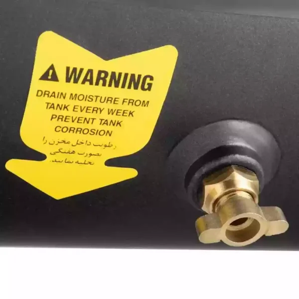 کمپرسور باد سایلنت ۶ لیتری ۶۰۰ وات رونیکس مدل RC-0612 (12 ماه گارانتی)(پس کرایه) - Image 5