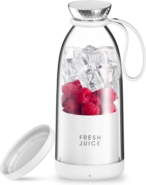 شیکر فِرِش جوس اورجینال  Fresh Juice | میکسر شارژی قابل حمل 0.35 لیتر با تیغه ۴وجهی - Image 2